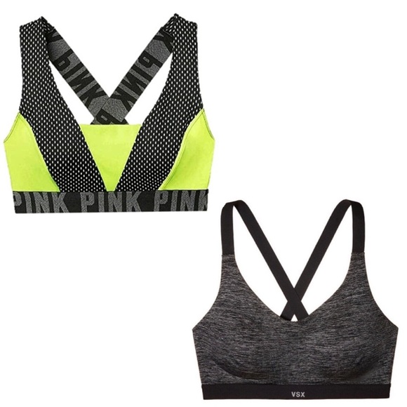 Victoria's Secret Tops - 2 VICTORIA’s SECRET Sport Bra + FABLETICS DEAL